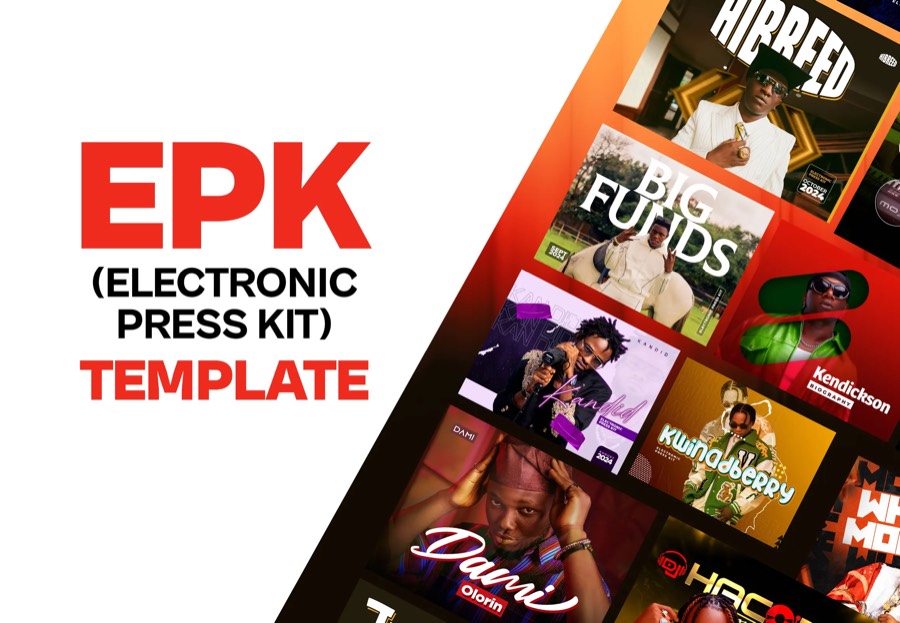 Electronic Press Kit template